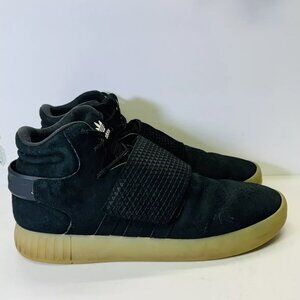 Adidas Men’s Tubular Invader Strap Black Shoes size 9.5